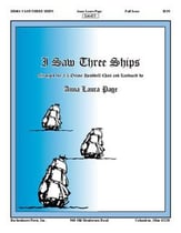 I Saw Three Ships Handbell sheet music cover